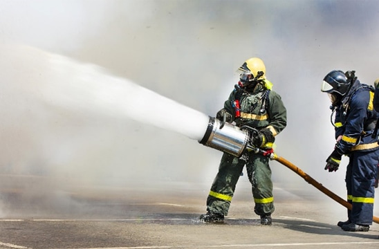 照片：PFAS化合物已在消防泡沫中发现。